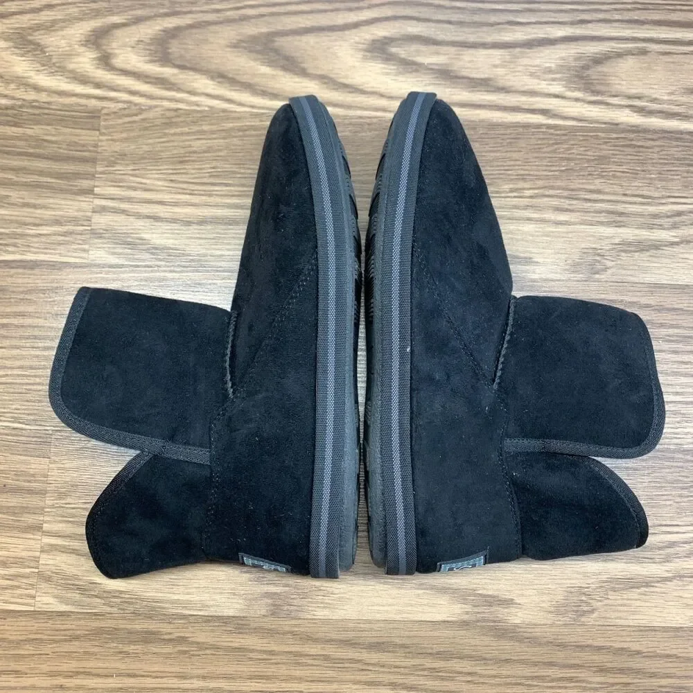 Womens‎ Skechers Cozy Campfire - Fresh Breeze Black Comfy Slippers Size 7.5
